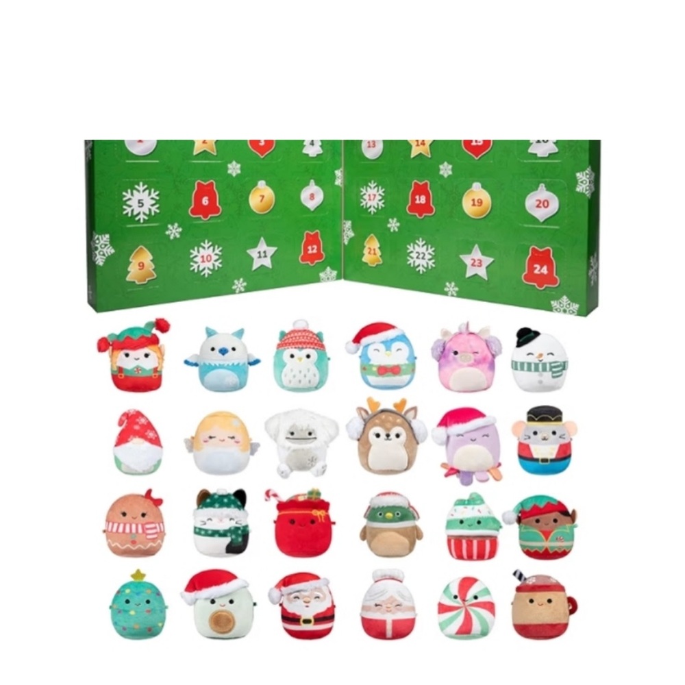 Squishmallow Opened Adventure Calendar